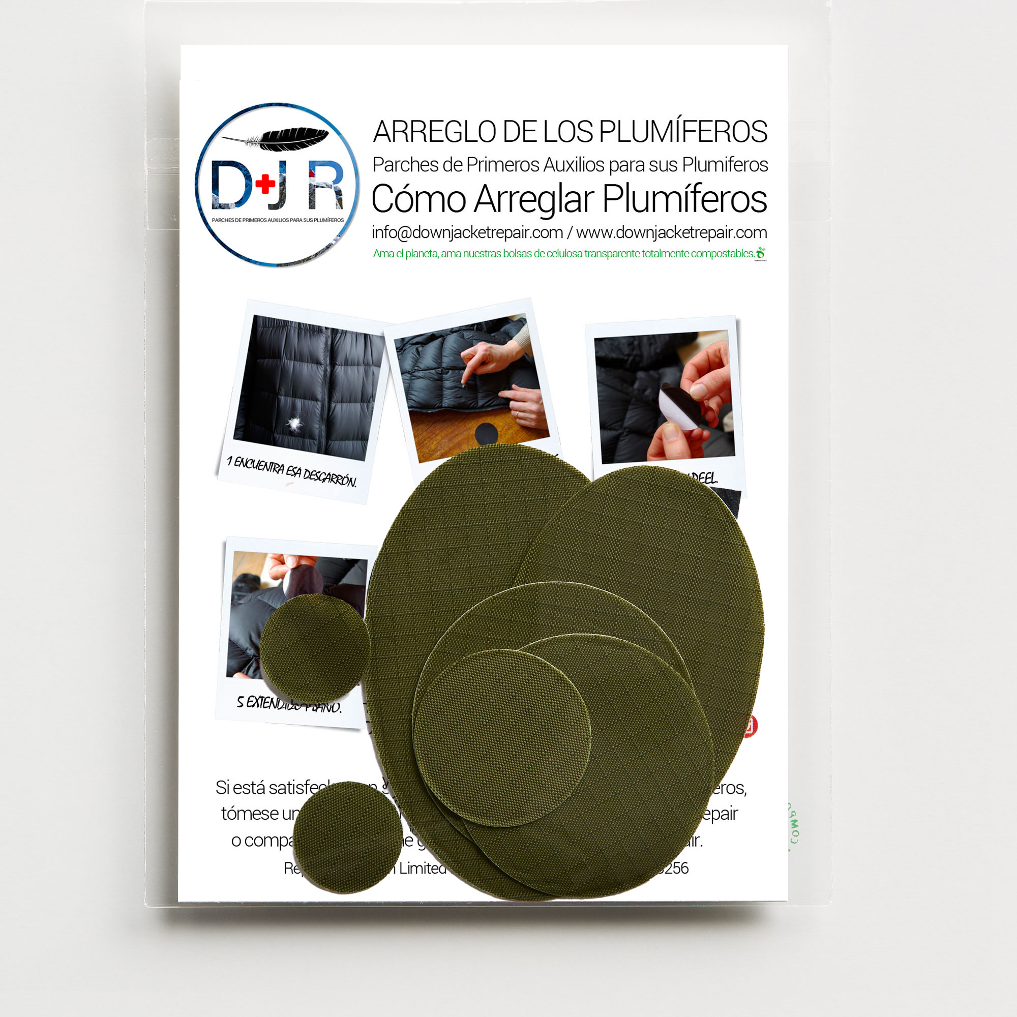 Kits de Parches Autoadhesivos para la Reparación de Plumíferos – Arreglo de  los Plumiferos
